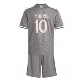 Real Madrid Luka Modric #10 Tredje skjorte til barn 2024-25 Kortermet (+ korte bukser)